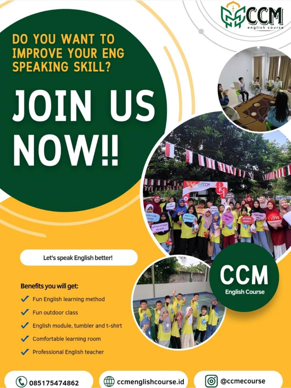 Let's Join with Us CCM!